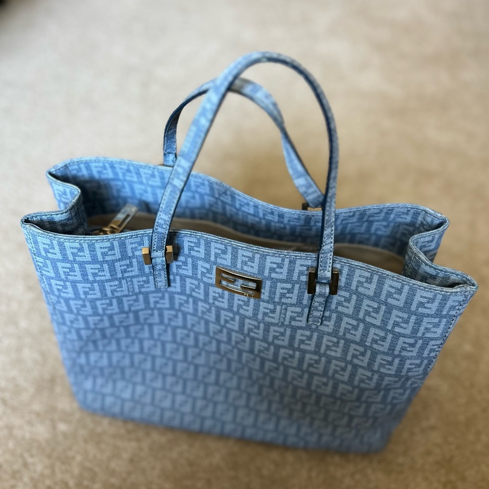 Fendi Denim Tote